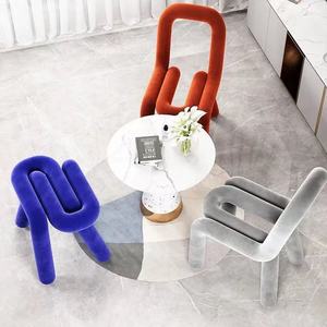 Chaise-banc modulable en <span class=keywords><strong>velours</strong></span> au design moderne, confortable pour salle à manger, salon, chambre, enfants, bureau à domicile - Product Image 3