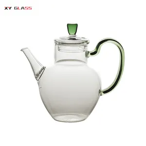 古典阿拉伯生态友好型耐热玻璃茶壶