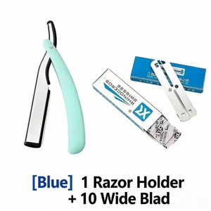 Navaja de peluquería, raspador, navaja tradicional para cortar el cabello, navaja de afeitar, navaja de afeitar manual, navaja de afeitar con cuchilla - Product Image 4