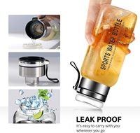 2024 la mode 40oz bouteille d'eau voyage en plein air Sport étanche thé verre bouteilles d'eau avec filtre
