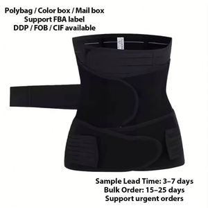 Faja Abdominal Pélvica Ajustable de Nailon Tres en Uno, Faja Postparto para Adelgazar, Venta Caliente - Product Image 2