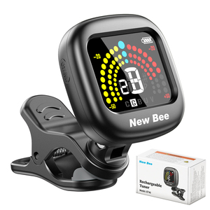 Afinador de Guitarra Recargable con Funcionamiento a Batería, Afinación Rápida y Precisa, Venta al por Mayor de Fábrica, para <span class=keywords><strong>Violín</strong></span>, Ukelele, Bajo y Accesorios de Instrumentos - Product Image 1