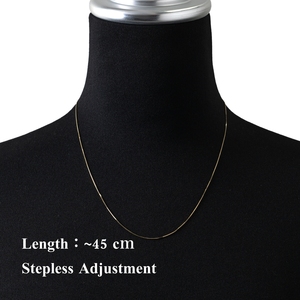Collier en or 18 carats fait à la main, exceptionnelle douceur, brillance élégante et subtile - Product Image 3