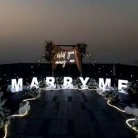 Grandes lettres lumineuses personnalisées MARRYME pour proposition de mariage, confession, décoration de fond de mariage, aménagement de plage, parc, pelouse