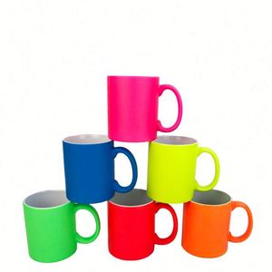 Tasses en céramique 11 oz personnalisables avec photo, transfert thermique, DIY, pour café et thé, pour l'Europe et l'Amérique, cadeau promotionnel, vaisselle. - Product Image 1