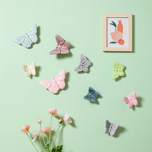 Décorations murales en porcelaine à suspendre en forme de papillon, très vendues - Product Image 1