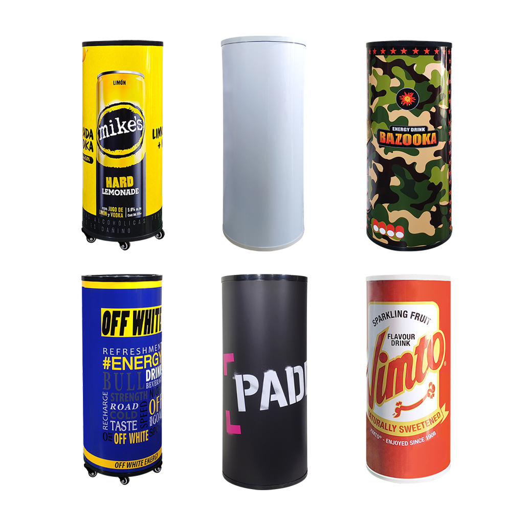 Round Electric Beverage Coolers Perfect for Parties