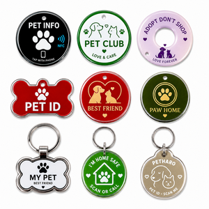 Étiquette NFC personnalisée pour chien, étiquette NFC pour animal de compagnie, porte-clés NFC, collier NFC personnalisé pour le suivi des animaux de compagnie - Product Image 2