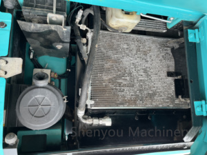 Mini excavatrice sur chenilles d'origine japonaise Kobelco SK60 de 6 tonnes avec PLC et puissance de creusement élevée du moteur en excellent état - Product Image 6