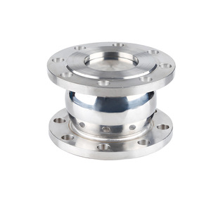 วาล์วกันกลับสแตนเลส 304 316L แบบหน้าแปลนสำหรับงานสุขาภิบาล สำหรับน้ำ DN40 DN50 DN65 DN80 DN100 DN125 - Product Image 1
