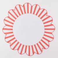 Nouveauté 2026 : Sets de table en polyester imprimé motif floral pour restaurant