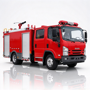 Camión de Bomberos ISUZU con Tanque de Agua, Camión Contra Incendios, Vehículo de Extinción de Incendios, Camión de Bomberos, 4000L 4x2 - Product Image 1