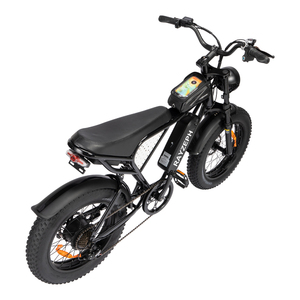 Warehouse Stock Q20Mini 20 Inch Mtb E Bike Lithium Battery Fat Tire Electric Moped EBike Electric Hybrid Bike Electric City Bike - Product Image 1