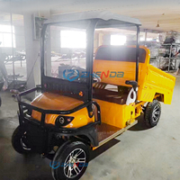 Camion pick-up électrique à benne basculante pour voiturette de golf