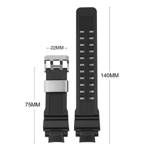 <span class=keywords><strong>Bracelet</strong></span> de luxe en TPU pour montres GA-1000/GA-1100/GW-A1000/GW-A1100/<span class=keywords><strong>G</strong></span>-1400/GW400, <span class=keywords><strong>bracelet</strong></span> de remplacement sportif étanche pour homme - Product Image 1