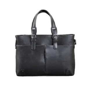 В наличии, мужской портфель, винтажные сумки через плечо из искусственной кожи, деловые и офисные повседневные дорожные сумки-мессенджеры для ноутбука 14 дюймов