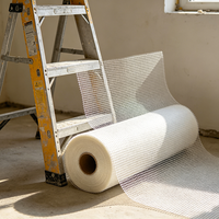 Rouleaux de maille en fibre de verre, maille de stuc, maille de verre pour murs, maille de fibre pour isolation des murs extérieurs, maille de fibre anti-fissuration pour la construction
