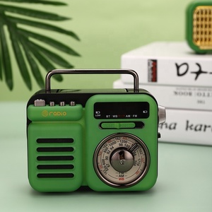 Loa BT Tấm Âm Thanh Nổi Ngoài Trời Không Dây Retro Âm Thanh 3d Di Động MEDING Kèm Radio & Đèn Pin - Product Image 6