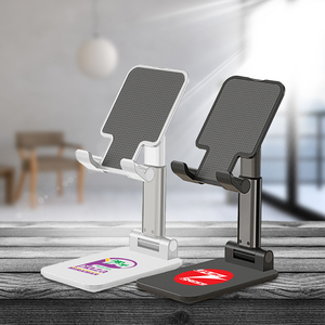 Promotion Phone/<b>Tablet</b> Desktop Adjustable Height Cell Phone Electronic <b>Stand</b> With Logo - Product Image 3