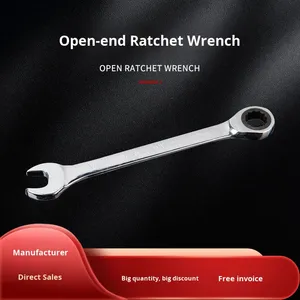 <strong>Ratchet</strong> <strong>Spanner</strong> <strong>Set</strong> Open-End <strong>Ratchet</strong> Quick Wrench Dual-Use Auto Repair Hardware Tool Other Material Made in China - Product Image 5