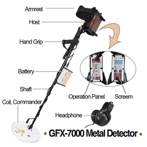 เครื่องตรวจจับโลหะ GFX7000 ความไวสูง สำหรับค้นหาทองคำ สมบัติ ทองคำลึก เงิน และทองแดง - Product Image 4