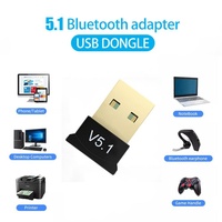 Adaptateur USB 5.1 Émetteur Récepteur Audio Dongle Adaptateur USB sans fil pour Ordinateur PC Portable