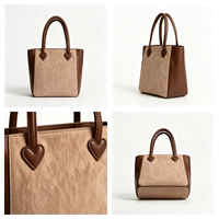 Sac à main décontracté géométrique de luxe personnalisable pour femme, design classique minimaliste, imperméable, avec fermeture éclair et pompon, sangle amovible