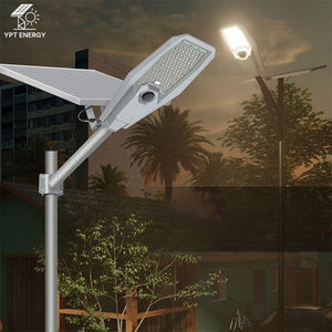 Farola Solar LED de 600W, IP66, Aluminio, con Sensor, Sin Poste, 6000K, SMD5050, Alto Lumen, Iluminación Nocturna para Carreteras - Product Image 1