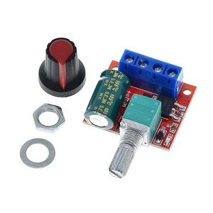 5A 90W <span class=keywords><strong>PWM</strong></span> 12V DC Módulo controlador de velocidad del Motor 24V 4,5 V-35V Regulador de velocidad ajustable Control Gobernador Interruptor ICs - Product Image 1