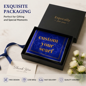 Écharpe carrée en satin de soie imprimée numériquement sur mesure, toutes tailles, écharpe de luxe pour le cou, accessoire pour cheveux, décoration de sac, OEM - Product Image 5