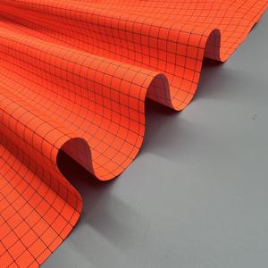 ผ้าอ๊อกซ์ฟอร์ดลายตารางหมากรุกนำไฟฟ้ามาตรฐานอเมริกา100% ป้องกันไฟสถิต - Product Image 5