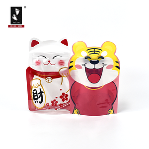 Bolsa de pie resellable impresa personalizada con cremallera, lámina de plástico, bolsa de embalaje de grado alimenticio Mylar para frutos secos y frutos secos - Product Image 4