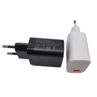 Nouveau chargeur mural à prise EU, modèle exclusif, 20V1.5A PD 30W, avec port USB-C unique, pour téléphone portable et tablette