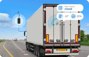 Moko IoT Industrial Inteligente Sem Fio Pequeno Bluetooth Temperatura Umidade <span class=keywords><strong>Sensor</strong></span> para Cold Chain Transportation - Product Image 2