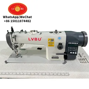 0303 automatic wire cutting automatic reverse sewing press foot synchronous walking automatic industrial flat sewing machine