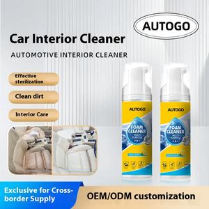 <span class=keywords><strong>Limpiador</strong></span> de espuma multifuncional Potente quitamanchas <span class=keywords><strong>Limpiador</strong></span> de asientos de cuero para interiores de automóviles - Product Image 5