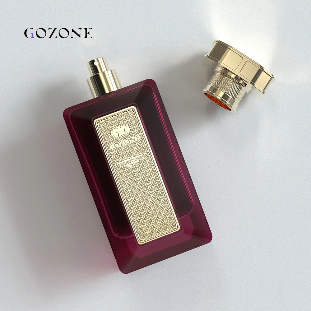 Quality Cologne 100Ml Square Black Coloured Arabic 30 Ml Luxury Perfume Packaging Bottles
