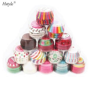 Revestimiento de papel a prueba de grasa para cupcakes, Case-100PCS de pasteles, taza para hornear, gran Stock, alta calidad, bajo precio, PQ340 - Product Image 1