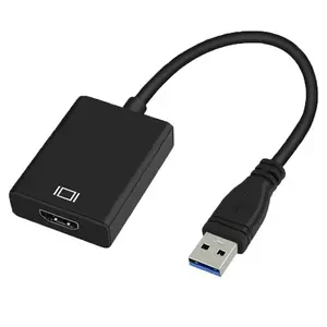 HD 1080P USB 3.0 HDTV 변환기 멀티 디스플레이 그래픽 어댑터 PC 노트북 프로젝터 HDTV LCD 무료 드라이버