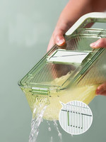 Groothandel Aardappelsnijder Roestvrijstalen Groentesnijder Met Mandje Zonder Slip Fruit Groentegereedschap Julienne Verstelbare Mandoline