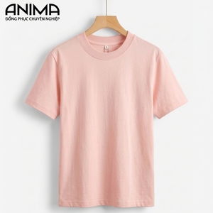 Camiseta Nueva y Popular 2026, 220gsm, 100% Algodón Transpirable, con Logotipo Personalizado Bordado, Cuello Redondo, de Vietnam, Alta Calidad - Product Image 1