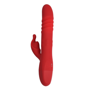 Xoay đẩy rung tự động Kính thiên văn g-spot âm vật quay hạt Kính thiên văn dildo nữ quan hệ tình dục đồ chơi người lớn - Product Image 6