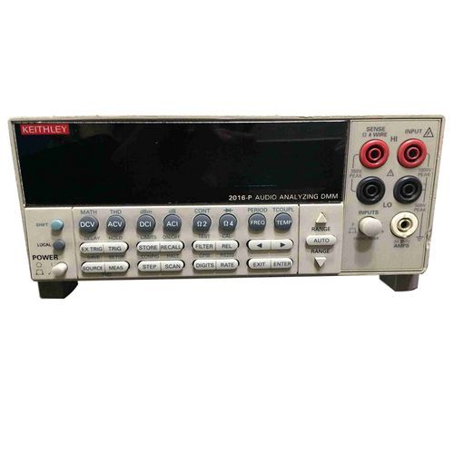 TEKTRONIX KEITHLEY 2016-P 2016P AUDIO ANALYZING DMM W/9V SRC