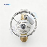 SOLETEC Vanne d'expansion thermostatique alternative pour la série Danfos T2 TE2 R22 R404A Réfrigération TXV avec orifice