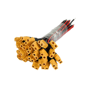 Rakitan Kabel Konektor XT60 Male Female, Kabel Silikon XT60 Plug Harness untuk Konektor Kabel Daya Baterai Model Drone RC - Product Image 5