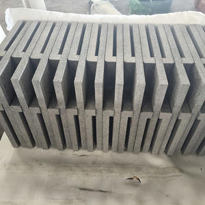 Plaques de couverture de piscine G654 en granit naturel flamme Bali, pierre de piscine en <span class=keywords><strong>grès</strong></span> noir, carreaux populaires en gros de l'usine - Product Image 2