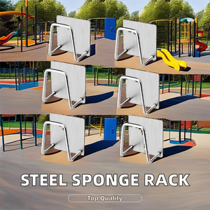 Nhà bếp bọt biển giá tự dính dây thép không gỉ bóng Rag tổ chức chủ tường móc cho công cụ lưu trữ - Product Image 4