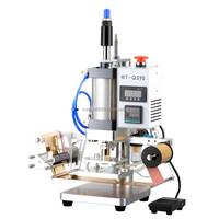 Machine de marquage à chaud WT-QS90 pour logo personnalisé, gaufrage pour PVC, cuir, PU et papier, machine à gaufrer le cuir avec feuille d'or