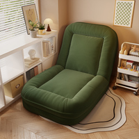Sofá Cama Plegable Tipo Tatami, Se Puede Usar Tanto para Dormir Acostado como como Silla Individual para Dormitorios Pequeños