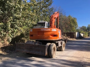 Excavadora de Ruedas Hitachi ZX130W con Pintura Original, Excavadora Móvil de Alto Rendimiento en Stock - Product Image 2